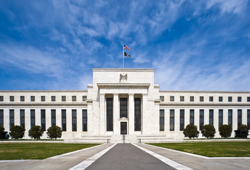 Marriner S. Eccles Federal Reserve Board Building in Washington, D.C., headquarters of the US Federal Reserve