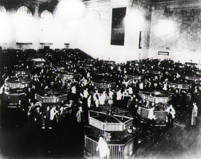 New York Stock Exchange trading floor archive photo as markets react to the Iran ceasefire rejection